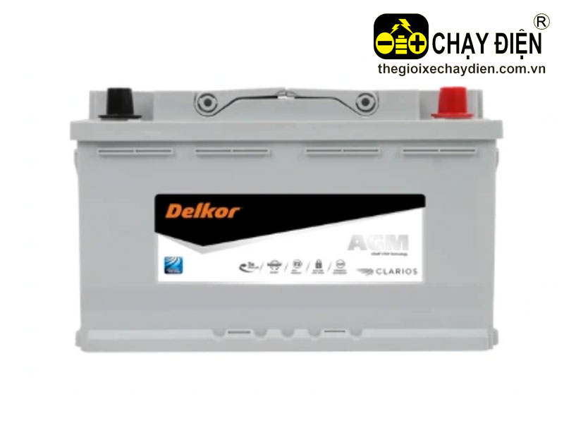 Ắc quy Delkor AGM LN4 (12V-80ah)