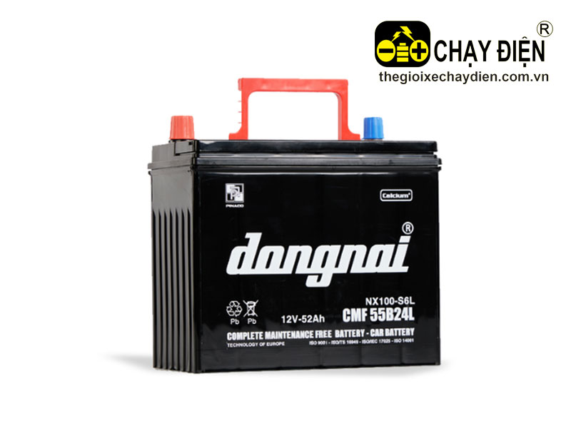 Ắc quy Đồng Nai CMF 55B24L (12V-52ah)