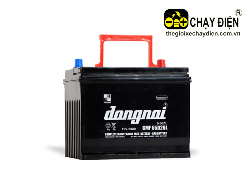 Ắc quy Đồng Nai CMF 55D26L (12V-60ah)