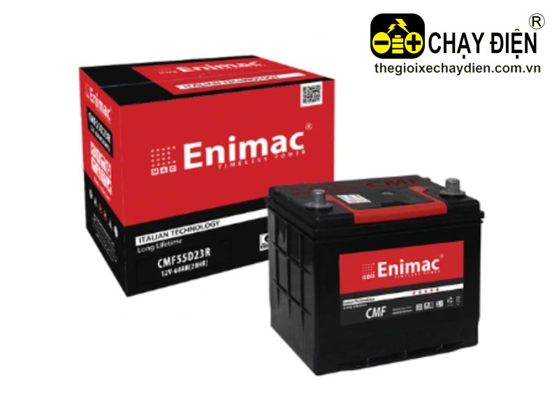 Ắc quy Enimac CMF 55D23R (12V-60AH)