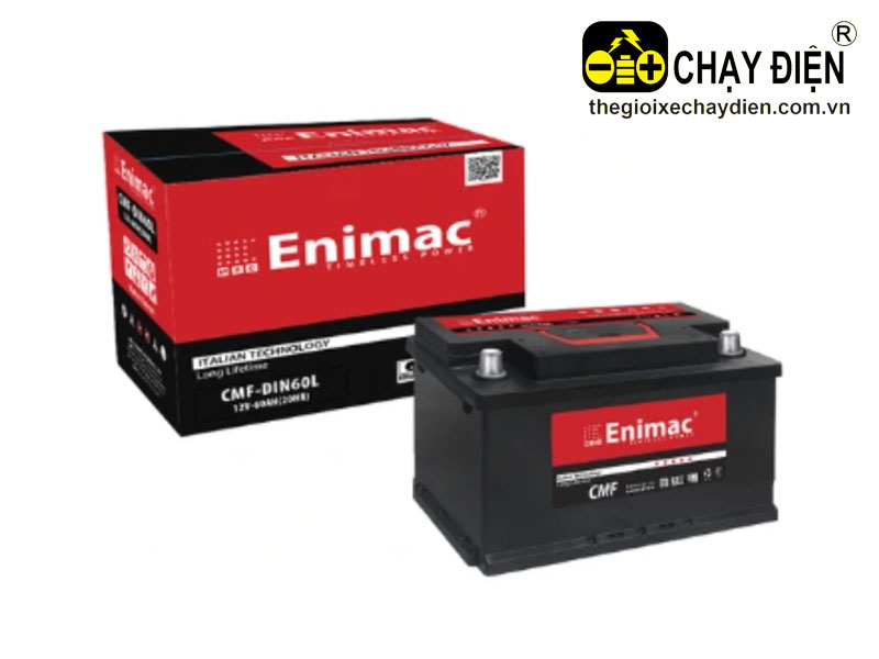 Ắc quy Enimac CMF DIN 60 L/R (12V-60AH)