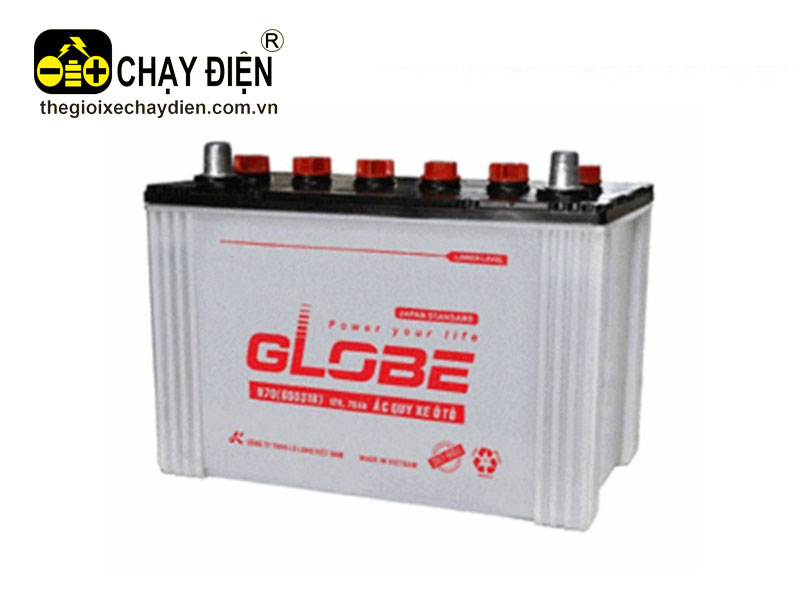 Ắc quy GLOBE N70 (12V-70ah)