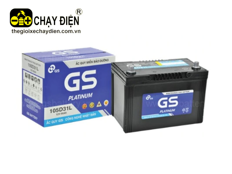 Ắc quy GS 105D31L MF (12V-90Ah)