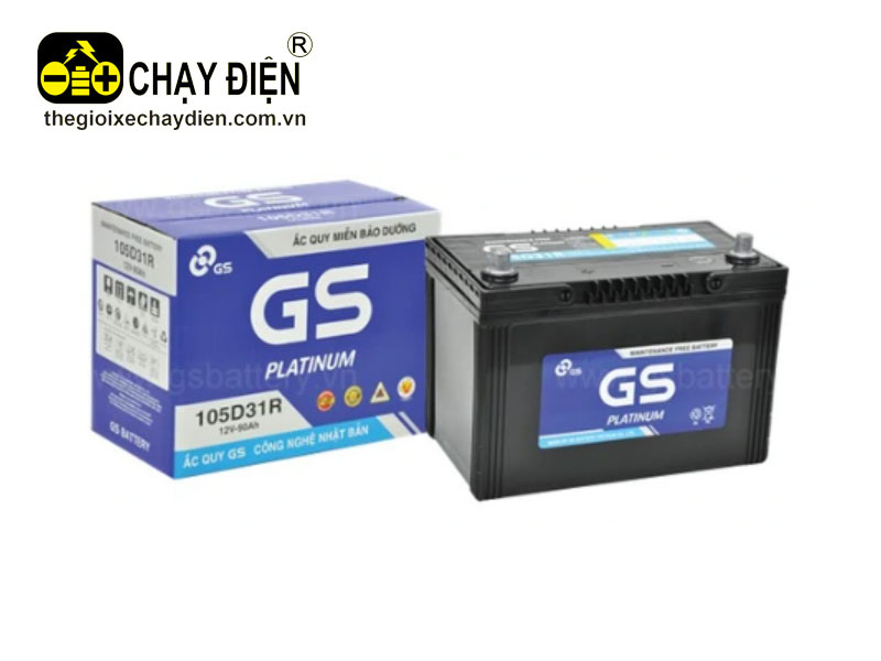 Ắc Quy GS 105D31R MF (12V-90Ah)