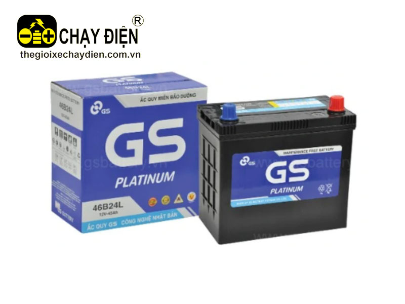 Ắc quy GS 46B24L MF (12V-45Ah)