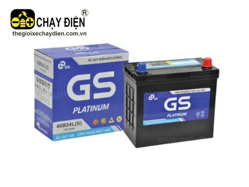 Ắc quy GS 46B24L(S) MF (12V-45ah)