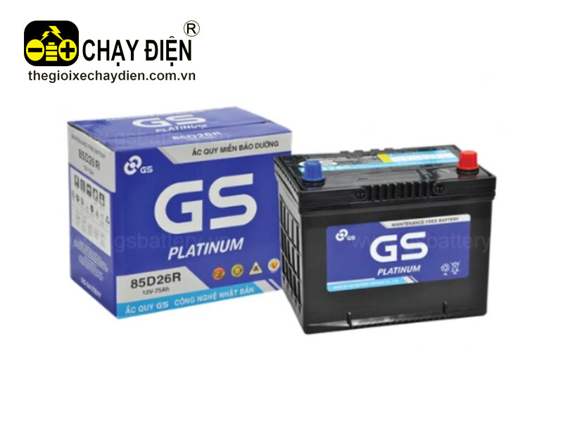 Ắc quy GS 85D26R MF (12V-75ah)