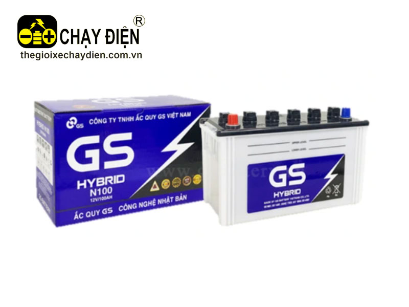 Ắc quy GS HYBRID N100 (12V-100ah)