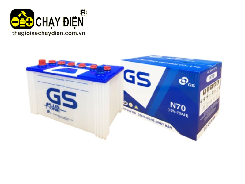 Ắc quy GS N70 (12V-70ah)