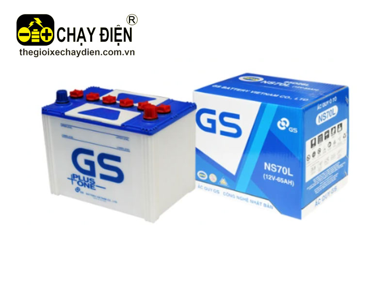 Ắc quy GS NS70L (12V-65ah)