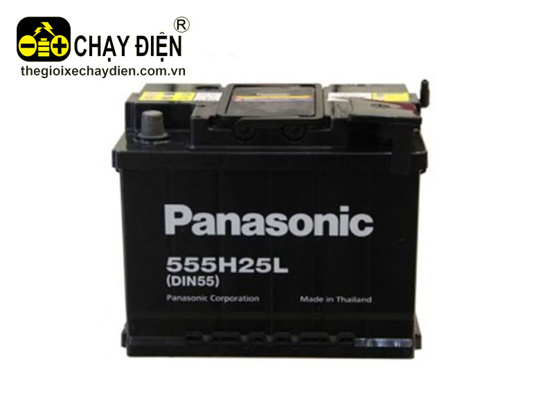 Ắc quy PANASONIC DIN 555H25L(12V-55Ah)