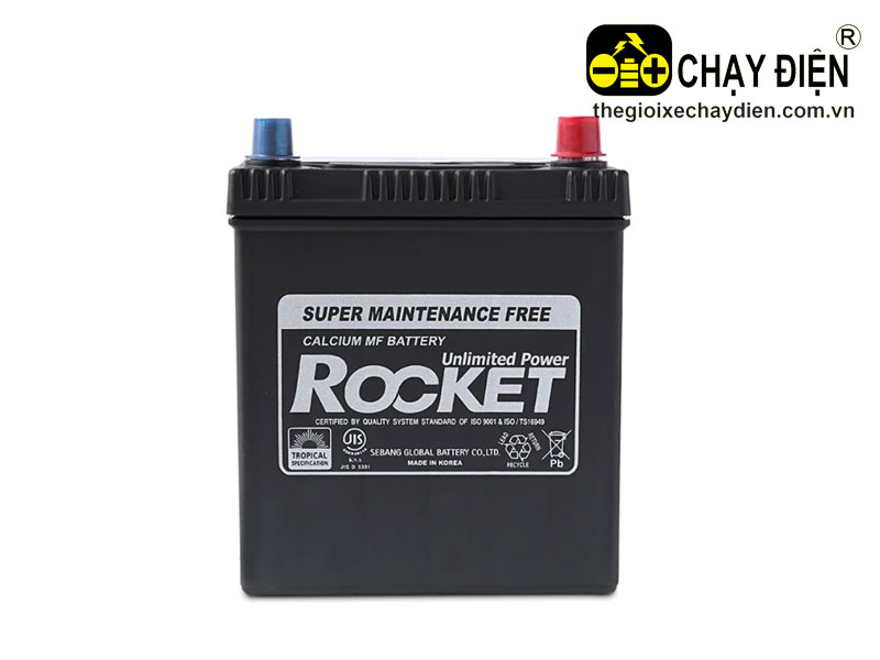 Ắc quy ROCKET SMF NS40ZL/ZLS 12V-35AH