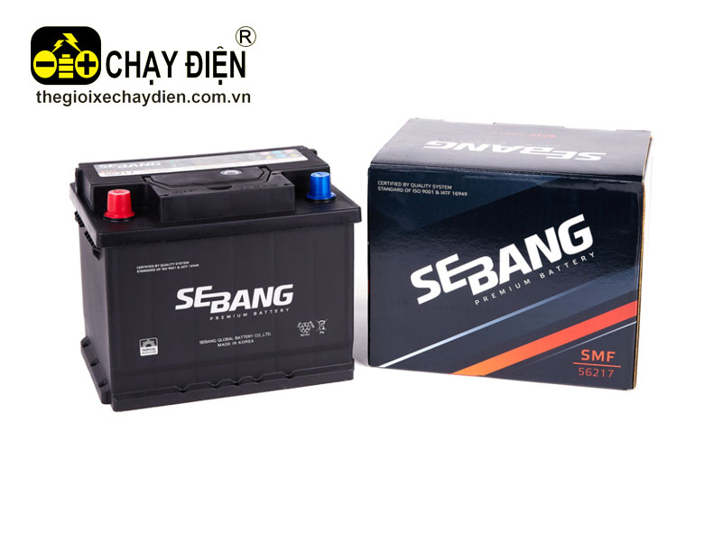 Ắc quy SEBANG SMF 56217 DIN62R (12V-62ah)