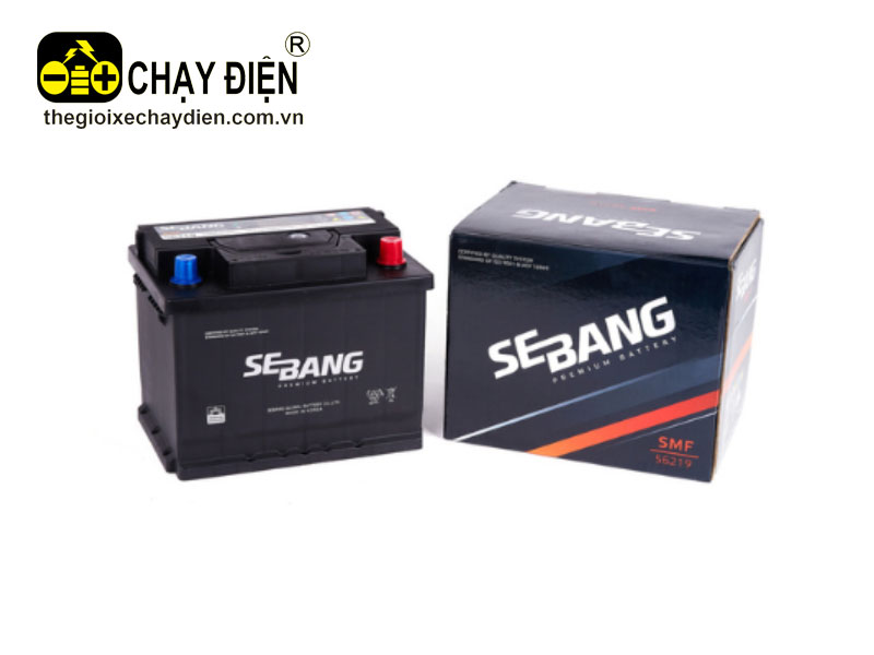 Ắc quy SEBANG SMF 56219 DIN62L (12V-62ah)