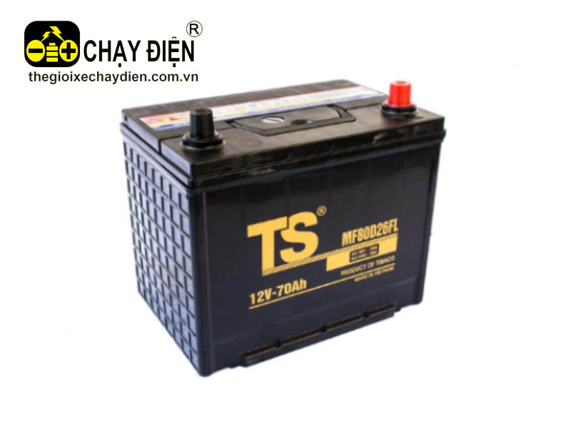 Ắc quy Tia Sáng MF 80D26L 12V 70Ah