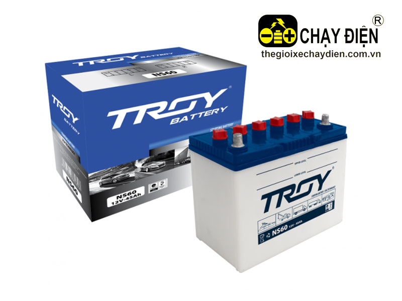 Ắc quy TROY NS60 (12V-45ah)