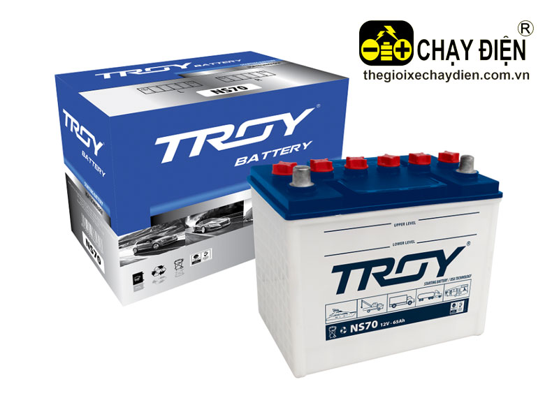 Ắc quy TROY NS70 (12V-65ah)