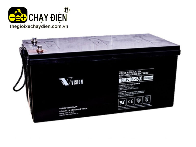 Ắc quy Vision 6FM200SE-X (12V-200ah)