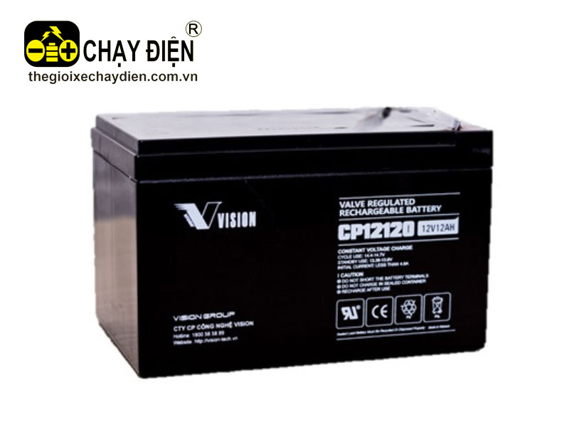 Ắc quy VISION CP12120 (12V-12AH)