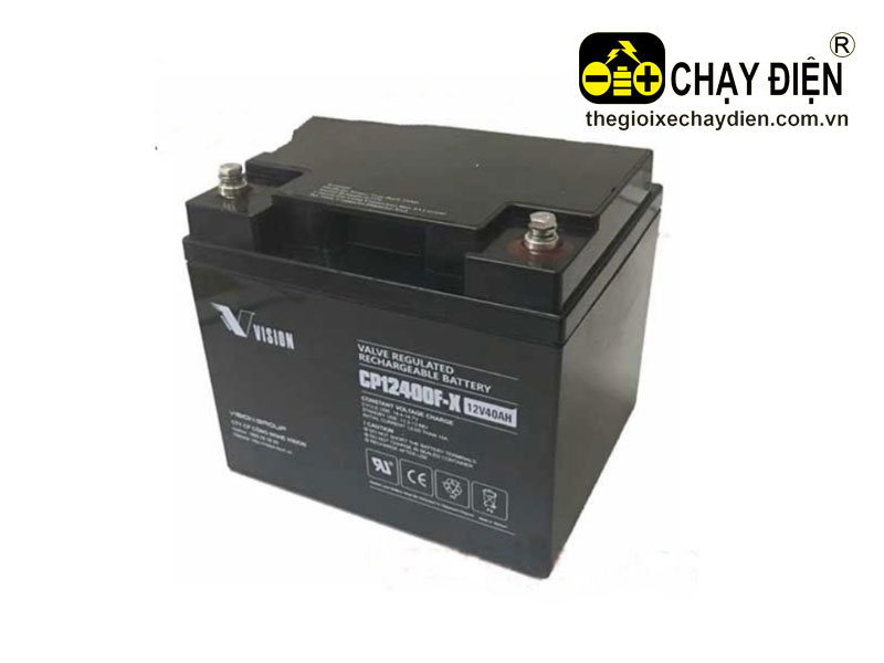 Ắc quy Vision CP12400F-X (12V-40ah)