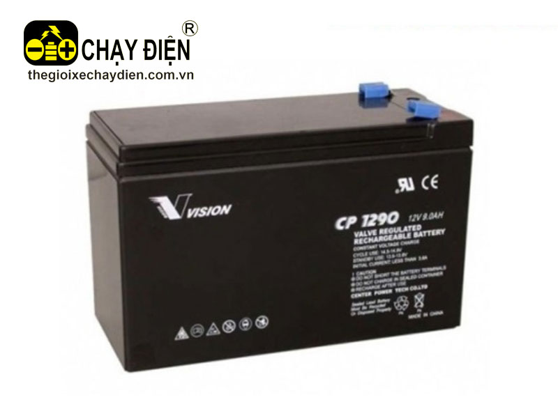 Ắc quy VISION CP1290 (12V-9AH)