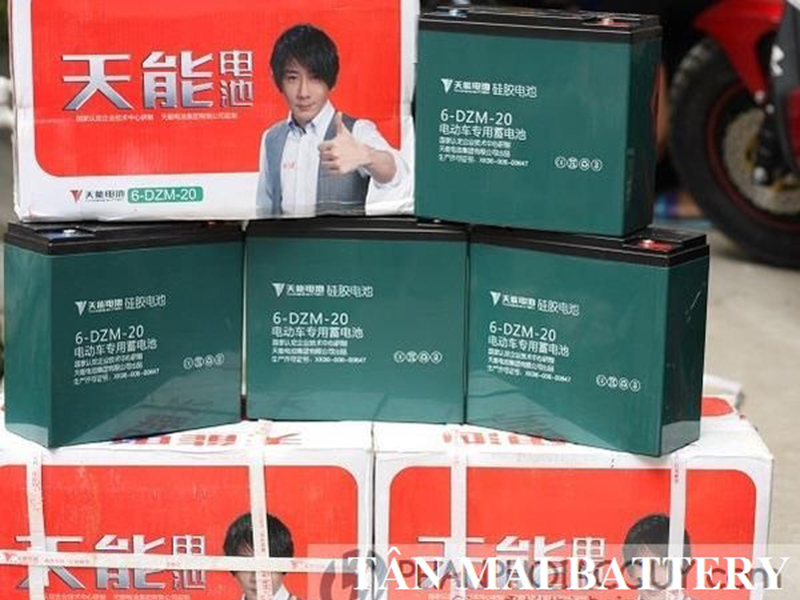 Ắc quy xe đạp điện Bomelli Hậu Giang