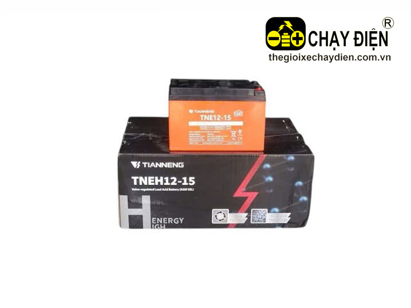 Ắc quy xe đạp điện TNE 12V 15AH