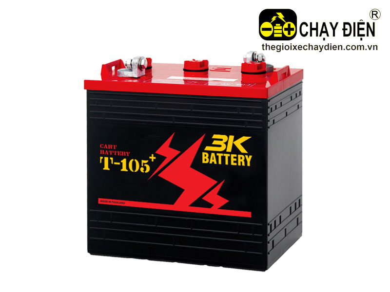 Ắc quy xe điện 3K T-105LL 6V-225AH