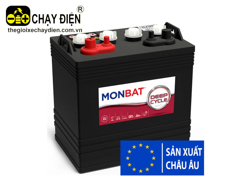 Ắc quy xe điện Monbat 8VUS DC-175 ( 8V - 175AH )