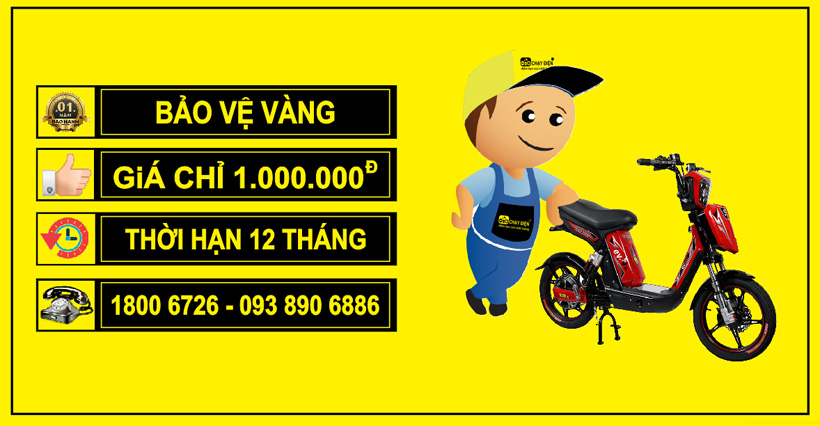 Bảo vệ vàng xe đạp điện, xe máy điện