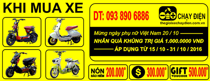 Chào mừng ngày phụ nữ Việt Nam mua xe rinh ngay quà tặng