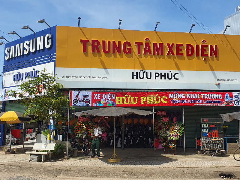 Chào mừng trung tâm xe điện Hữu Phúc gia nhập Thế Giới Xe Chạy Điện