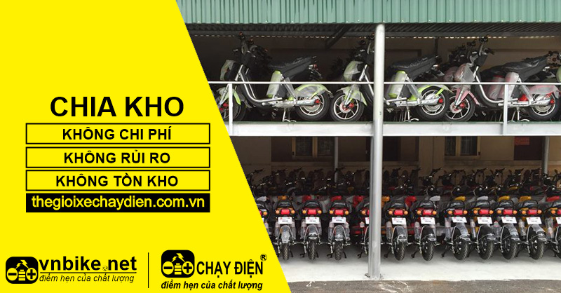 Chia sẻ kho bãi cùng Thế Giới Xe Chạy Điện