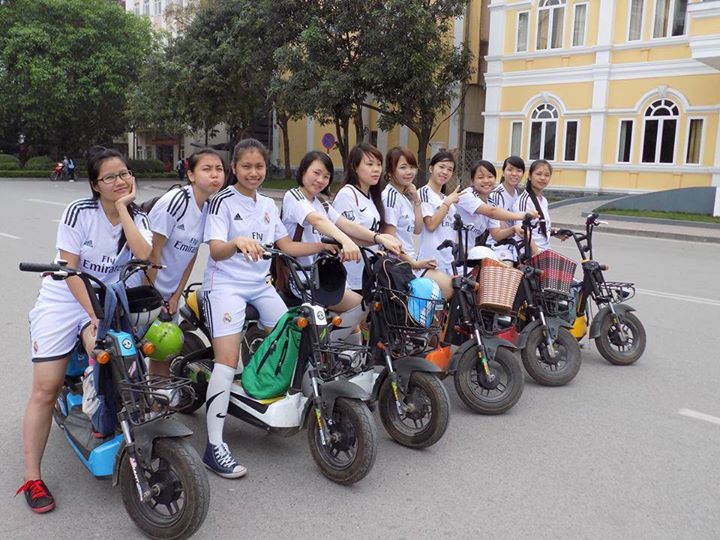 Cho thuê xe đap điện