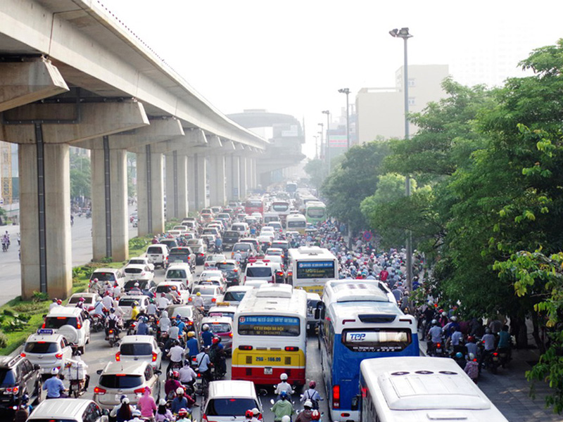 Hà Nội thí điểm cấm xe máy trên đường Lê Văn Lương, Nguyễn Trãi