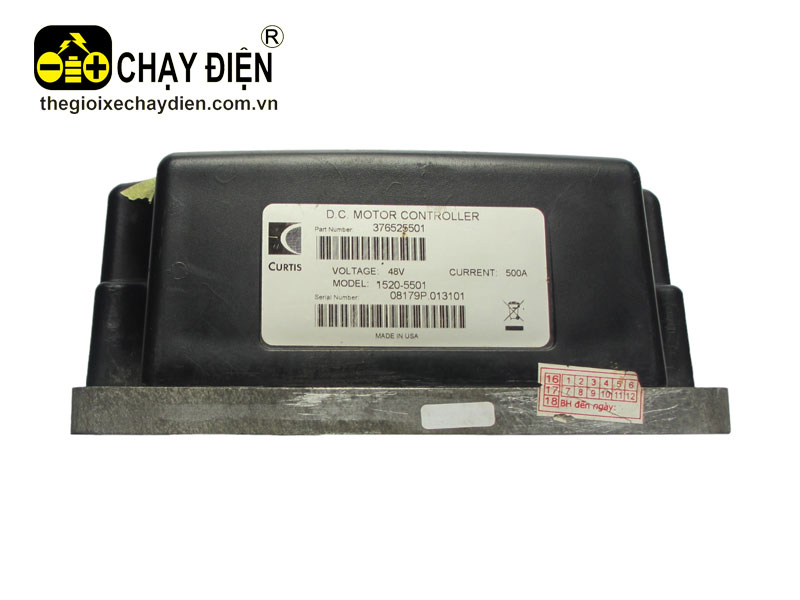 Hộp điều khiển xe điện Curtis PMC 1520-5501 48V 500A