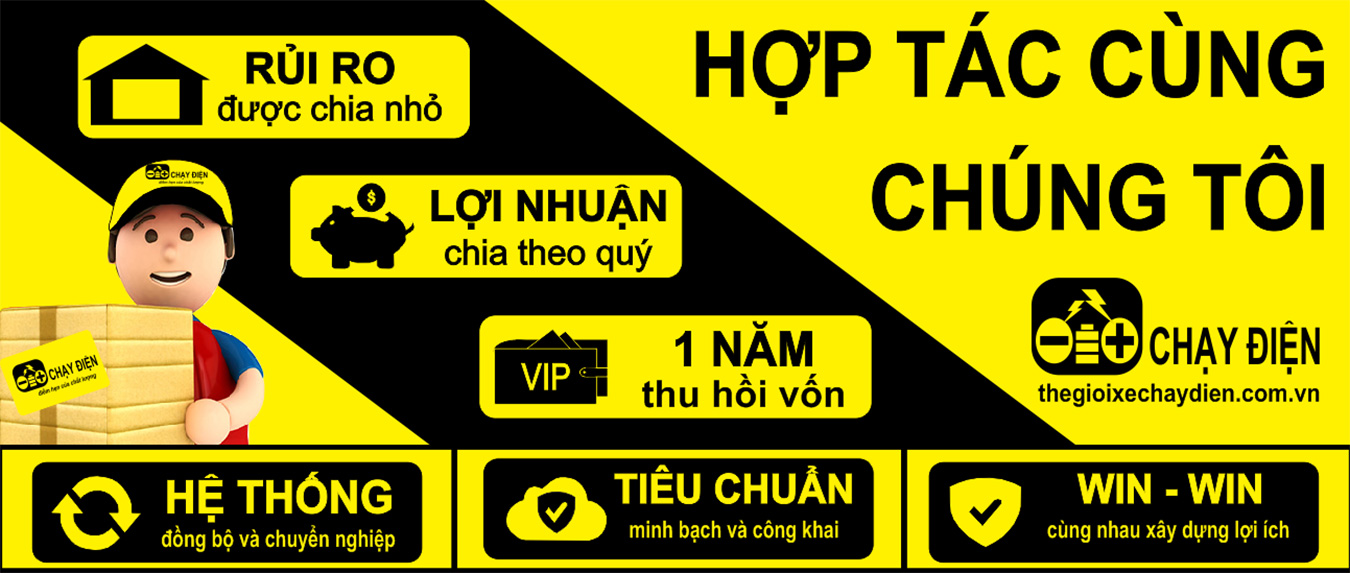 Hợp tác kinh doanh cùng Thế Giới Xe Chạy Điện 