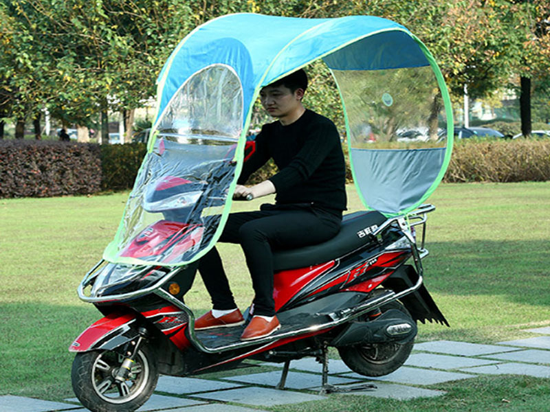Hướng dẫn lắp mái che di động cho xe đạp điện - xe máy