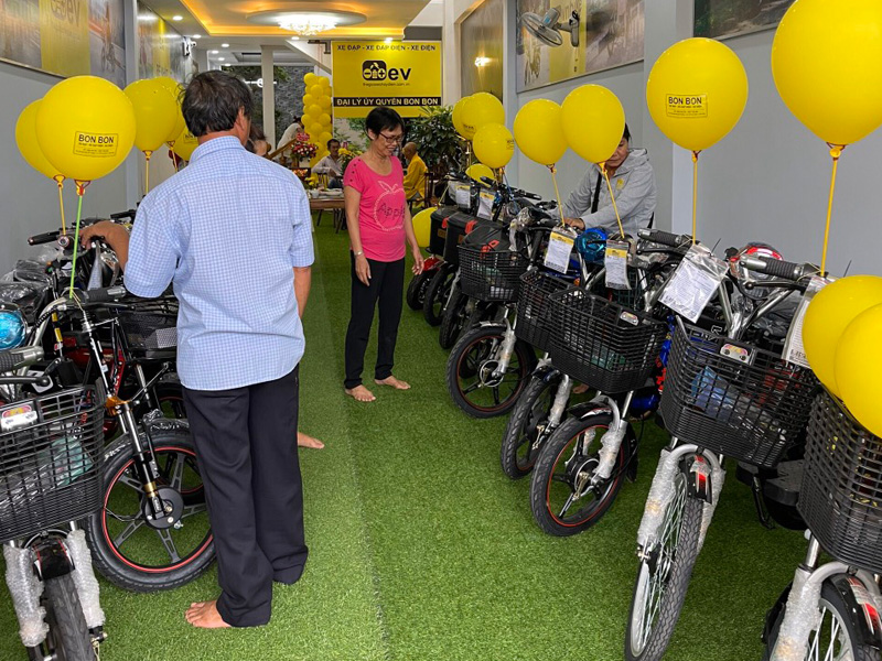 Khai trương đại lý mới, TGXCĐ giảm ngay 500K khi mua xe đạp điện EV