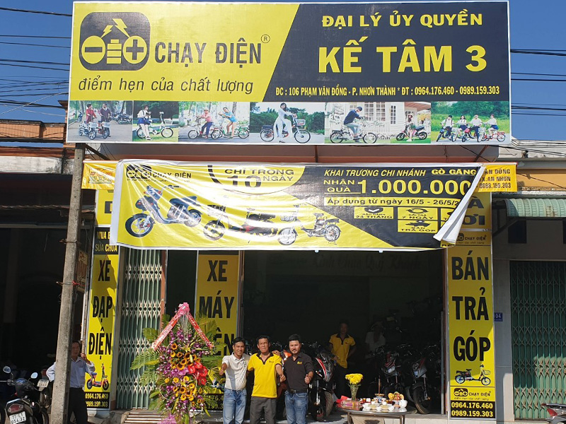 Khai trương đại lý ủy quyền Kế Tâm 3 tại Nhơn Thành