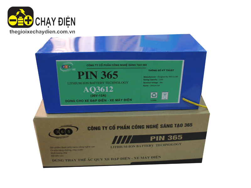 Lõi Pinlithium xe đạp điện 365 36v-12a