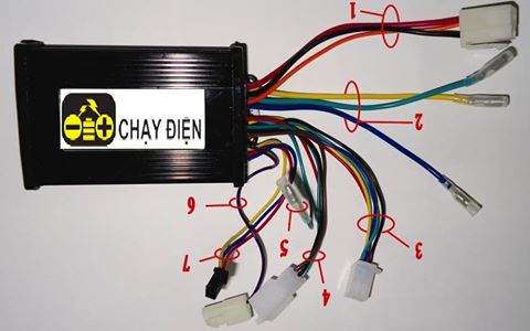 Nhận biết xe đạp điện hư tay ga, tay thắng hay hư board ( IC điều khiển).