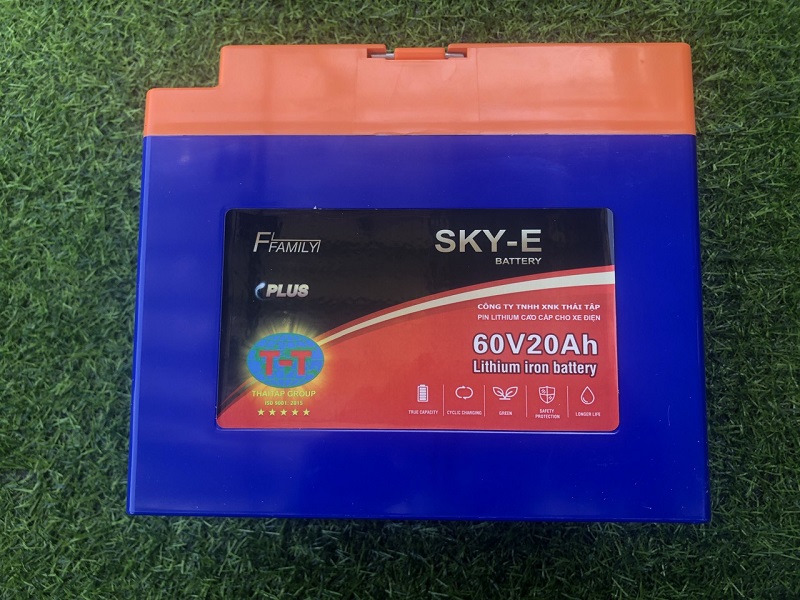 Pin xe máy điện Sky 60v-20a