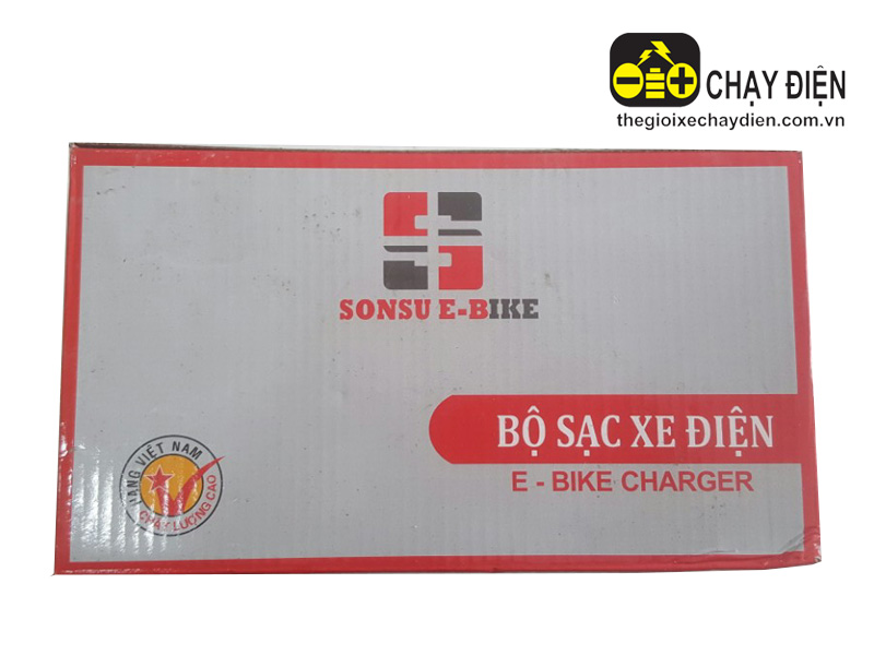 Sạc xe đạp điện Sonsu 48v-12a đầu vuông