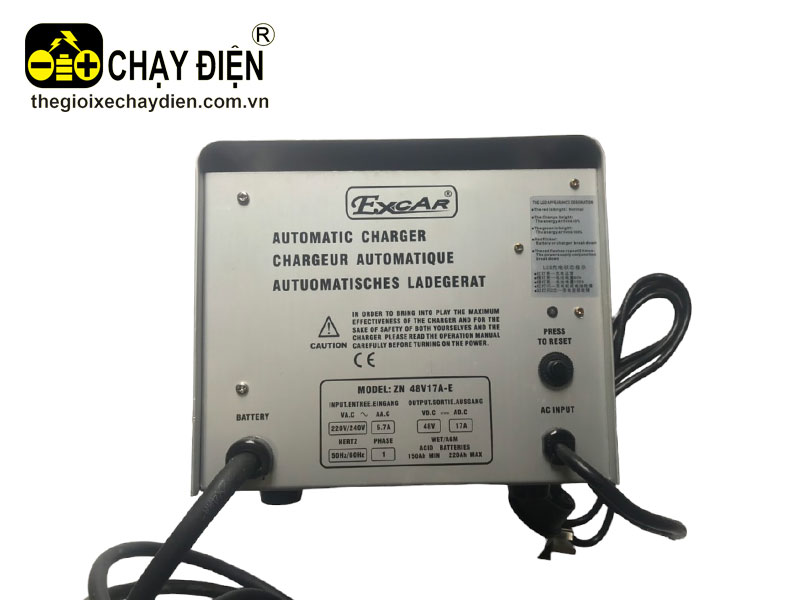 Sạc xe điện KN 48V-17A