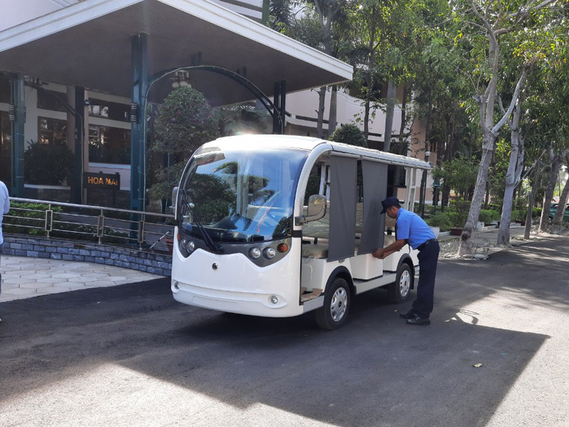 Sản phẩm xe điện của TGXCĐ tiếp tục được Long Thuận Resort & Spa tin tưởng chọn lựa