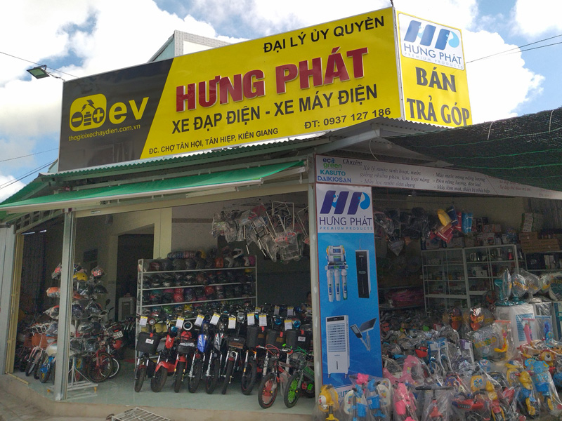 Xe điện EV chính thức khai trương đại lý ủy quyền Hưng Phát tại Kiên Giang