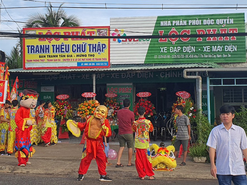 Thêm nhà phân phối độc quyền của Thế Giới Xe Chạy Điện khai trương tại Bến Tre