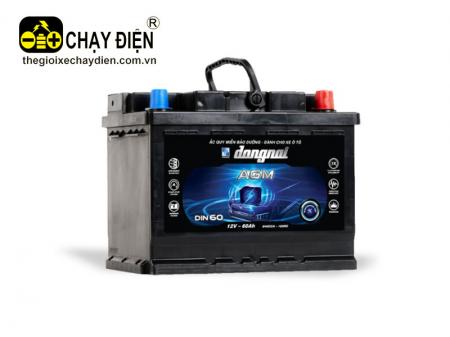 Ắc quy Đồng Nai AGM Din60 (12V-60ah)