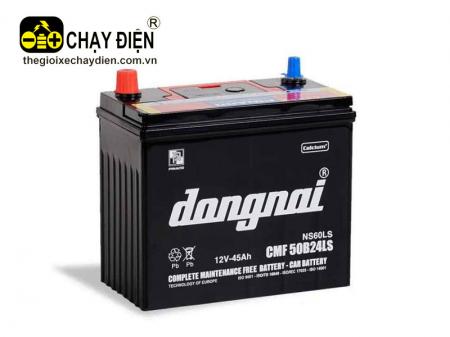 Ắc quy Đồng Nai CMF 50B24LS cọc lớn (12V-45ah)